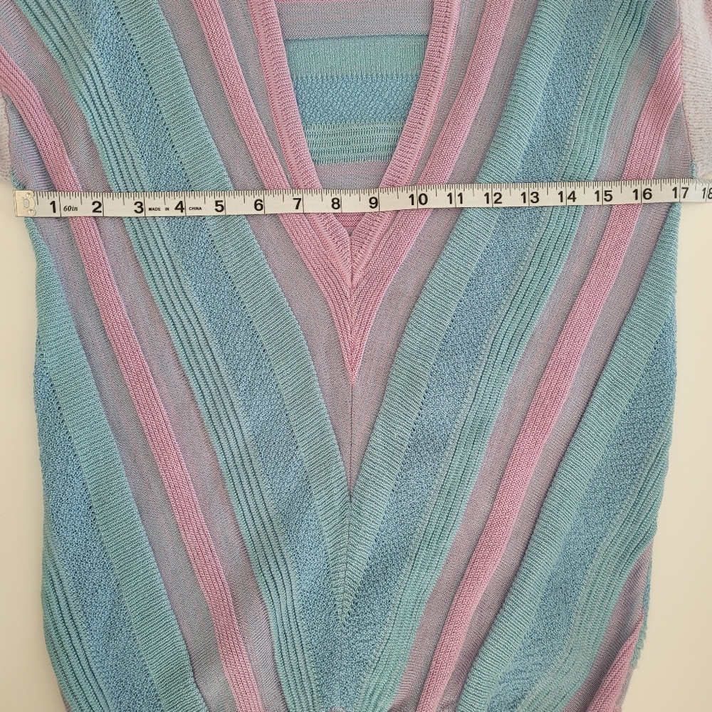 Tularosa Kinsley  XS Sweater pastel colors - Picture 5 of 9